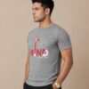 Grey Never Mind Premium Cotton T Shirt