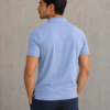 Rocksial Sky Blue Premium Cotton Polo Shirt