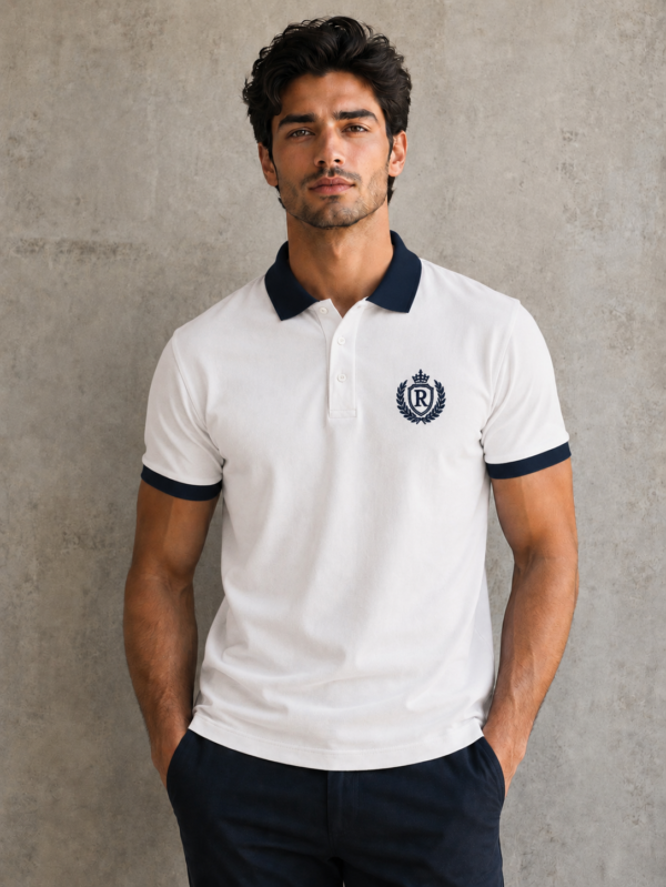 Rocksial Contrast Collar Premium Polo Shirt