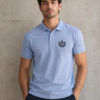 Rocksial Sky Blue Premium Cotton Polo Shirt