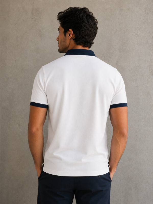 Rocksial Contrast Collar Premium Polo Shirt